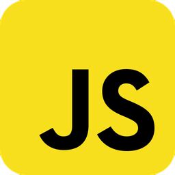 javascript logo icon   flat style