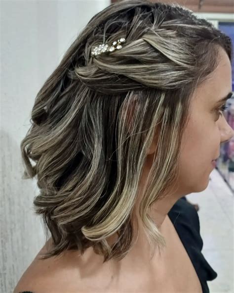 Penteado Para Formatura Cabelo Curto - Penteados De Formatura Para Cabelos Curtos E Naturais Penteados Para
