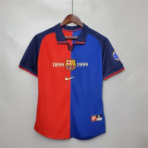 Camisa Barcelona Edição Comemorativa 100 Anos - Versão Retro - G / Não