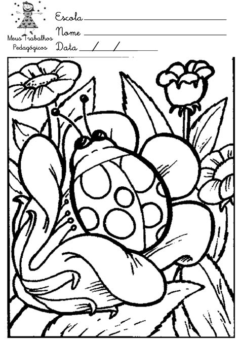 Desenhos Para Pintar Com Tinta Guache Para Educação Infantil