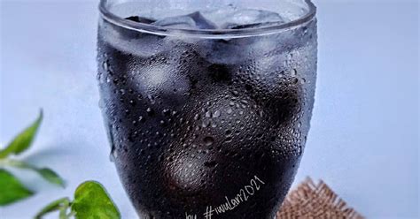 resep minuman cincau hitam enak  sederhana ala rumahan cookpad
