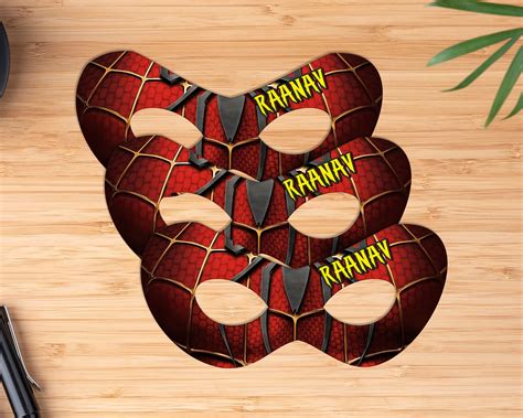 spiderman theme eye mask party supplies india
