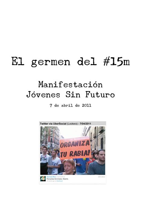 Narración del #15m | EL PAÍS