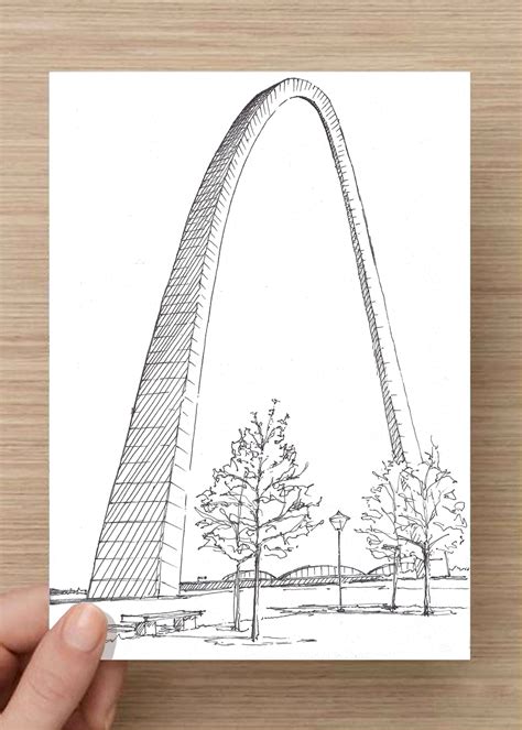 ST LOUIS ARCH in St. Louis, Missouri - Public Art, National Park