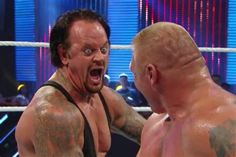 8 Reasons Brock Lesnar Must Retire The Undertaker At WWE Hell In A Cell ...