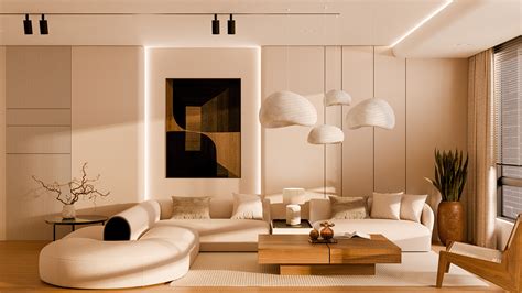 Beige Apartment I Interior Design :: Behance