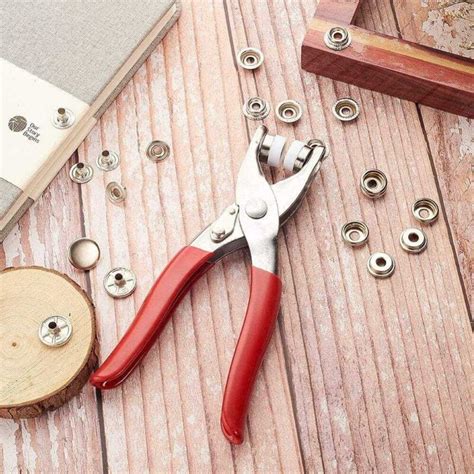 stylish press button snap fastener pliers easy