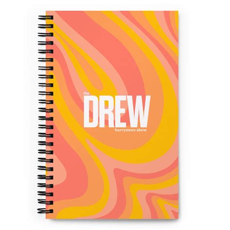 The Drew Barrymore Show Logo Spiral Notebook - The Official Paramount