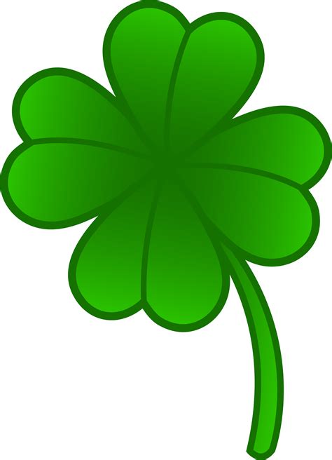 4 leaf clover clip art
