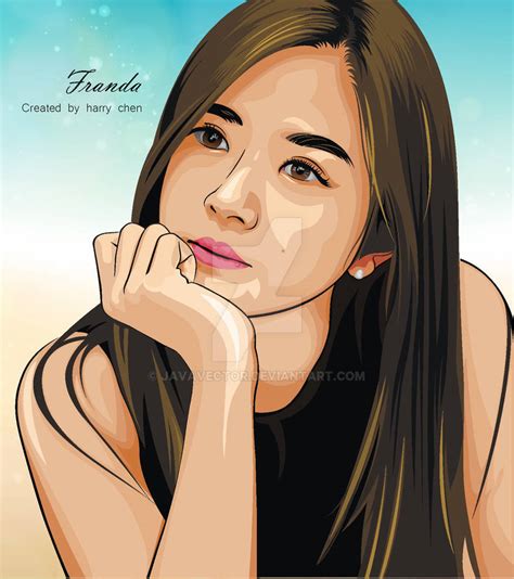 franda indonesia sport presenter  javavector  deviantart