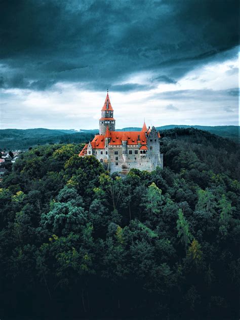 Download Bouzov Castle Czech Republic Wallpaper | Wallpapers.com