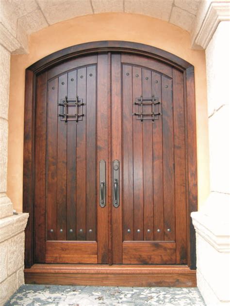 Authentic Mahogany Double Entry Doors: Impact Precious Wood, Inc.