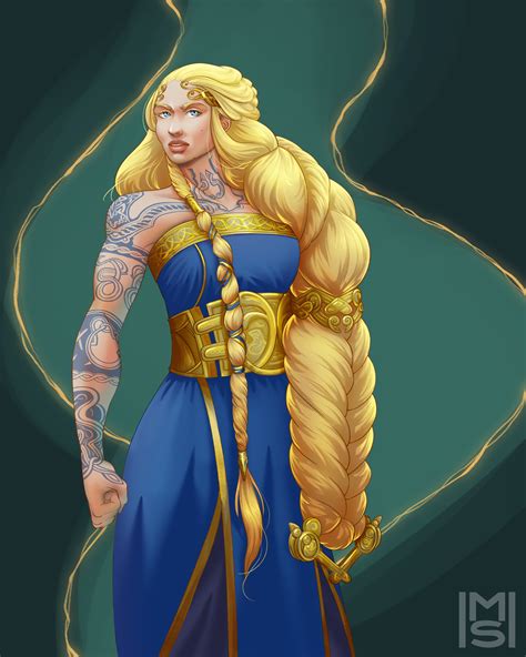 ArtStation - Lady Sif - fanart