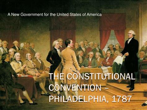 constitutional convention philadelphia  powerpoint