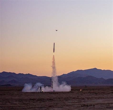 Home-Built Rocket Model Lands Vertically Using Thrust Vectoring; Space ...