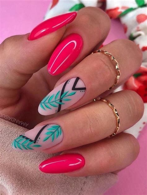 Идеи летнего маникюра | Vernis à ongles, Ongles stylés, Jolis ongles