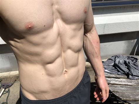 Guys with a chest gap, what does your chest look like when you added