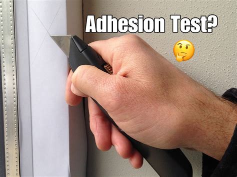 Adhesion Test: The Adhesion Thumbnail Test Works, Right? - Paint Amigo