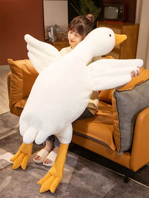 Peluche de ganso grande (50-160cm) - Oferta — Descuentos Rata