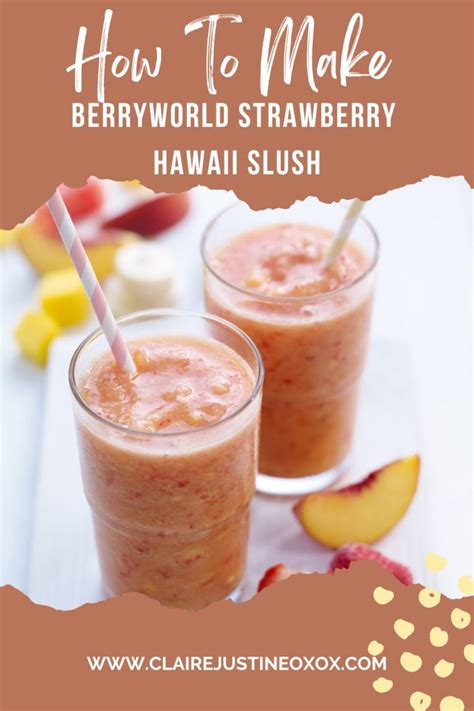 BerryWorld Strawberry Hawaii Slush - Claire Justine