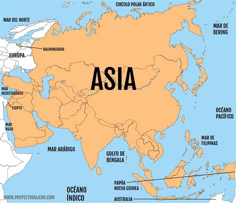 Mapa De Los Países Del Sur De Asia