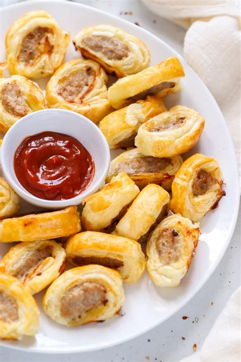 Mini Sausage Rolls (Perfect For Parties) - My Morning Mocha