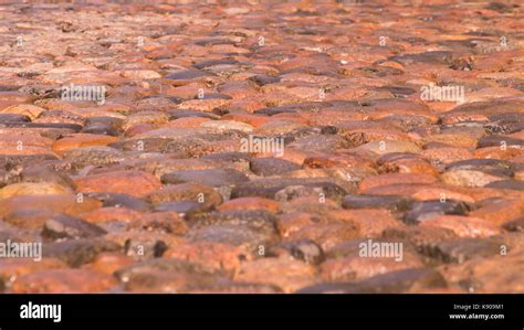 stone road cobble texture background stock photo alamy