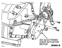 Q&A: Help Finding & Installing Climate Control Motor for '94 T-Bird ...