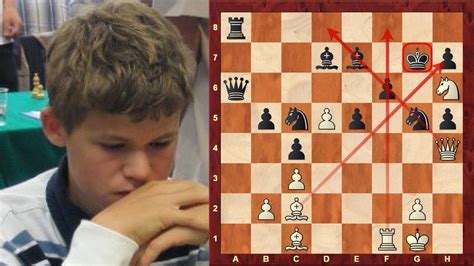 Amazing Chess Game: Magnus Carlsen's beautiful Queen Sacrifice game at ...