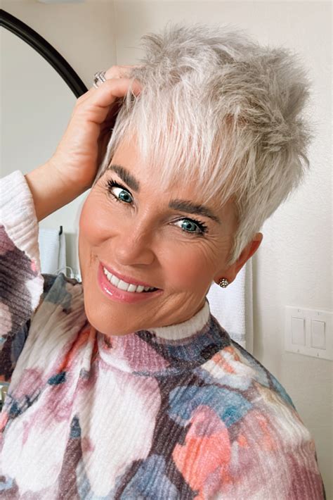 MY PIXIE HAIRCUT CURRENTLY - Chic Over 50