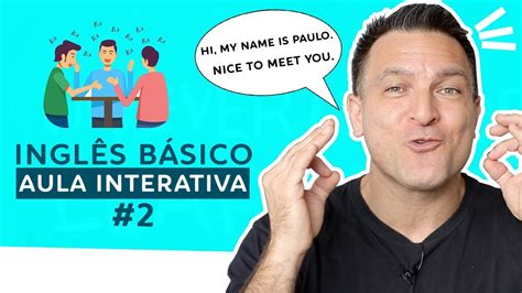 Como Fala Sai Em Inglês - COMO FALAR O BÁSICO EM INGLÊS - AULA #2 - INICIANTES / Falando o nome ...