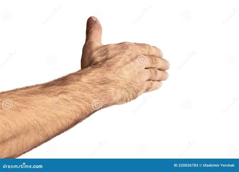 man xs  hand extended    handshake stock image