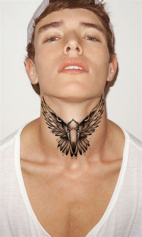 flower tattoos for neck 4