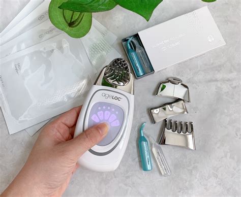tested nu skin ageloc galvanic spa device pampermy