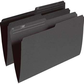 Staples Black File Folders - Legal Size - 100 Pack | staples.ca