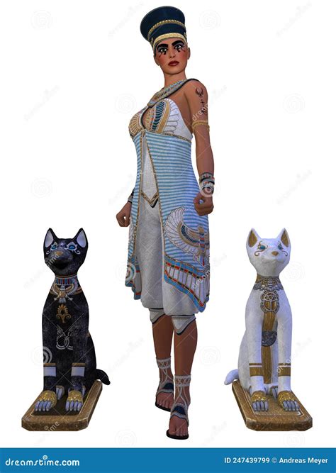 Nubian Goddess Queen, Fantasy Woman Royalty-Free Stock Photography
