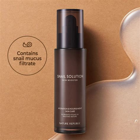 [IMPROVING SKIN COMPLEXION & ELASTICITY] Snail Solution Skin Booster ...