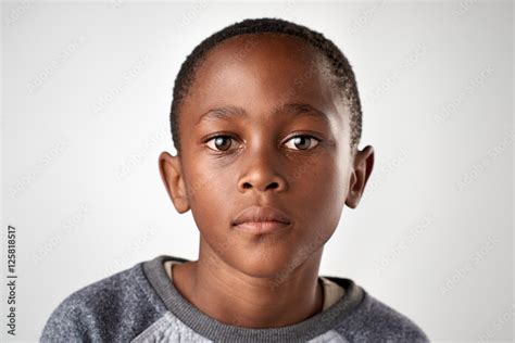 african boy face Stock Photo | Adobe Stock