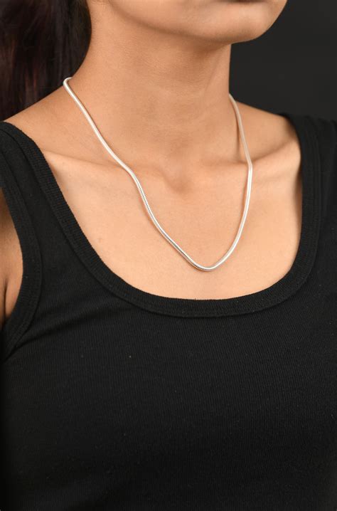 The Snake Silver Chain – Totapari