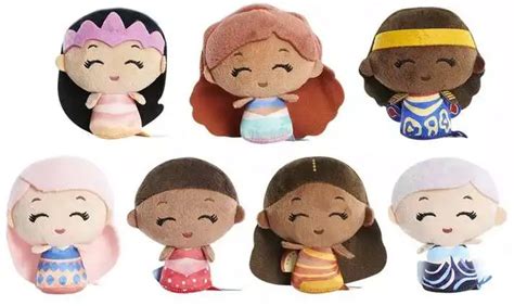 Disney The Little Mermaid Mini Collectible Plush Mystery Pack Jakks ...