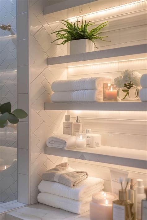 shower shelf ideas   cozy bathroom makeover shower shelves