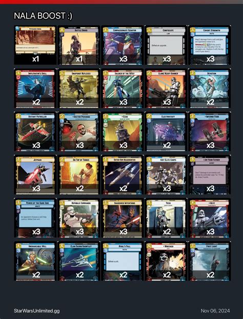 NALA BOOST :) | Star Wars: Unlimited SWU TCG