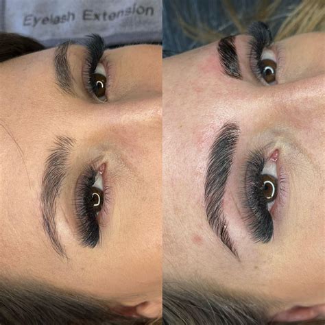Styling - Before and After Brow lamination Results 🌸 What is Brow