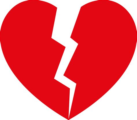 broken heart png transparent