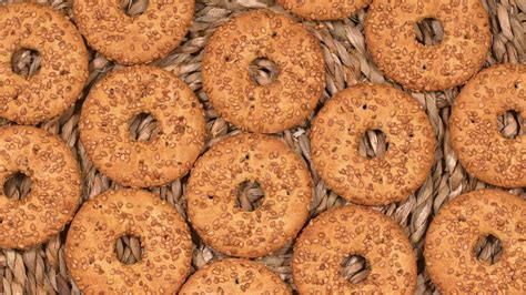 delicious  sweet snack food cookies  stock video  vecteezy