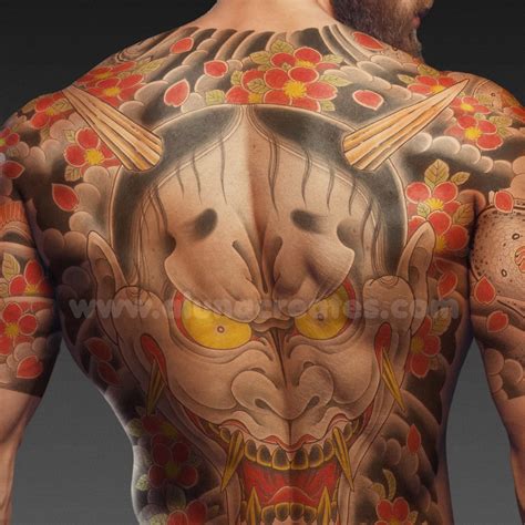 Tatuaggio Drago Schiena Yakuza