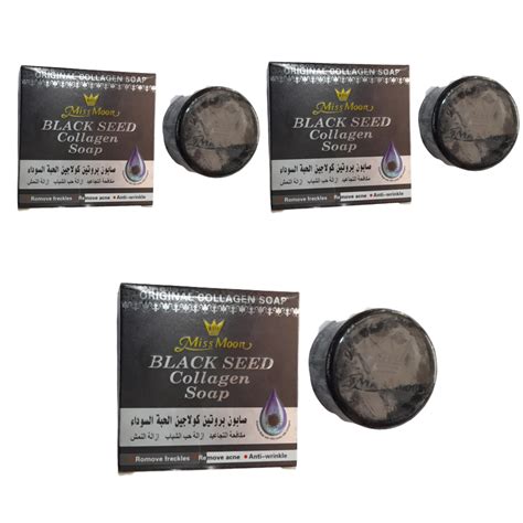 Miss Moon Blackseed Collagen Soap - 3 Pieces – Main Market Online