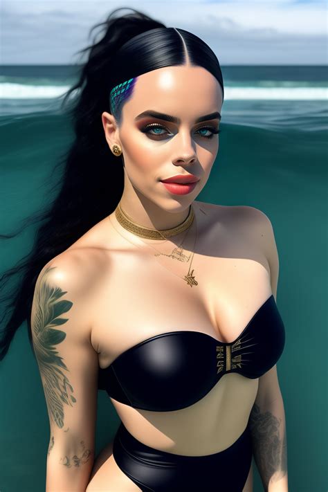 Lexica - Billie eilish court bikini