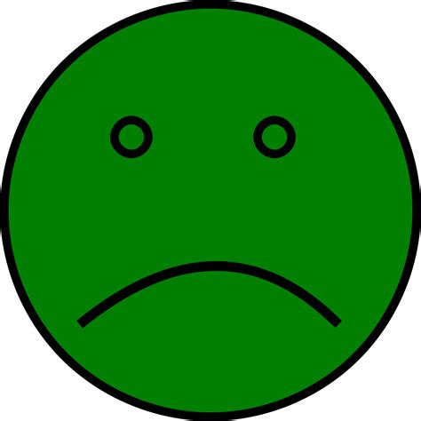 Smiley Frown Sad · Free vector graphic on Pixabay