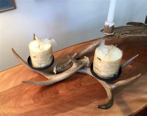 Wood Antler Holder at Alonzo Christensen blog